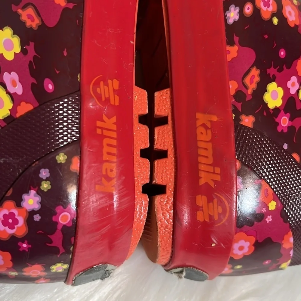 Kamik Floral Butterfly Rubber Boots